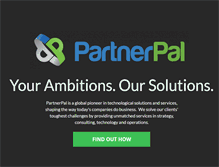 Tablet Screenshot of partnerpal.com
